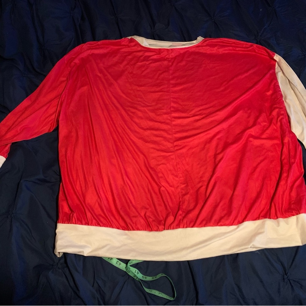 SHEIN 4X 80s style Oversized Red and Orange Graphic Tunic - Picture 8 of 8